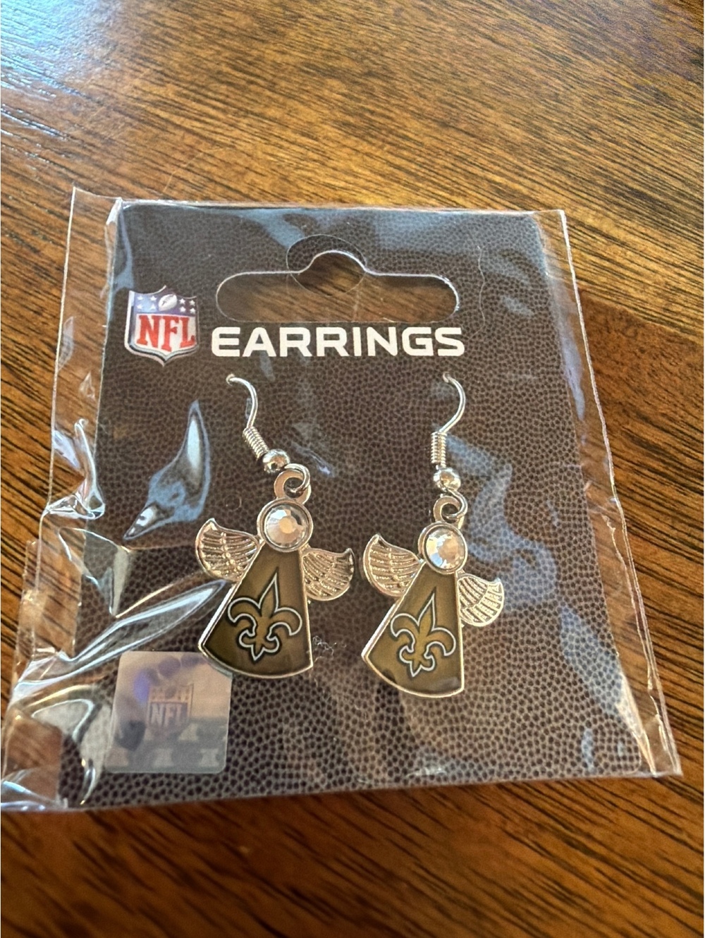 New Orleans Saints NFL Lanyard + Earrings